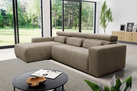 DOMO collection Ecksofa »Brandon grosse Ausführung B/T/H: 289/177/80 cm«