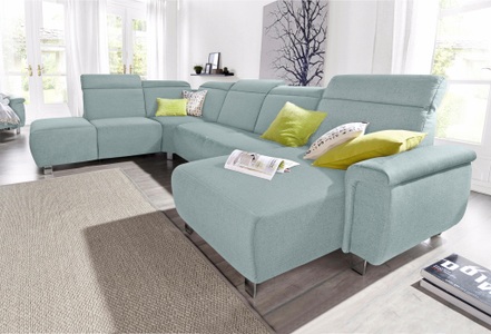 SIT&MORE, sit&more Wohnlandschaft »Township U-Form« wahlweise mit elektrischer Wallfree-Funktion, sit&more Wohnlandschaft »Township U-Form« wahlweise mit elektrischer Wallfree-Funktion
