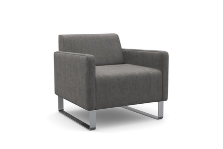 machalke®, machalke® Sessel »single«, mit Metallkufen, machalke® Sessel »single«, mit Metallkufen