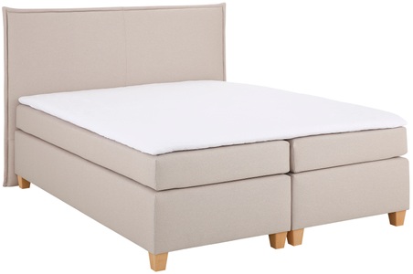 HOME AFFAIRE, Home affaire Boxspringbett »Houssay«, inkl. Topper, 5 Breiten, 2 Härtegraden auch in Überlänge 220 cm, Home affaire Boxspringbett »Houssay«, inkl. Topper, 5 Breiten, 2 Härtegraden auch in Überlänge 220 cm