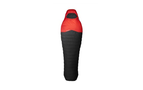 Mammut, Mammut Nordic Down 3-Season Sleeping Bag 195cm graphite-fire Left 2019 Daunenschlafsäcke, Mammut Nordic Down 3-Season - Schlafsack Graphite / Fire 195 cm