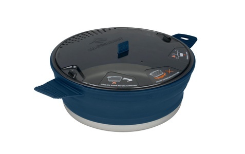 Sea to Summit, Sea to Summit X Topf (Größe 4l, blau), sea to summit Kochtopf »4.0 Litre NEW«, Aluminium-Edelstahl