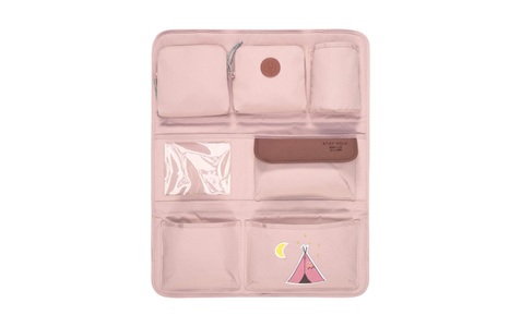 Lässig, LÄSSIG Car Wrap to Go Adventure Tipi Pink - rosa/pink, LÄSSIG Kinderrucksack »Adventure Tipi«