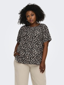 ONLY CARMAKOMA Shirtbluse »CARVICA SS TOP WVN NOOS«