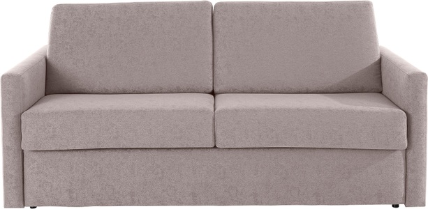 PLACES OF STYLE, Places of Style Schlafsofa »Goldfarbenpoint«, mit echter Bonell-Federkern-Matratze, nach vorn ausklappbar, Places of Style Schlafsofa »GOLDPOINT 182cm, Dauerschläfer, Liegefläche 140/200 cm,«, 3-Sitzer mit Bettfunktion, Bonell-Federkernmatratze