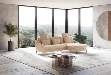 sit&more Ecksofa »Soul L-Form«, wahlweise mit Bettfunktion und Bettkasten oder Schubkasten