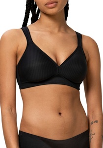 Triumph Bügelloser BH »Modern Soft Cotton N«, mit dezentem Streifenmuster, Basic Dessous
