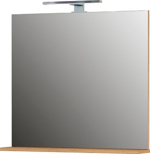 LIVIQUE, Wandspiegel Mauris, GERMANIA Badspiegel »Scantic / Pescara«, Breite 76 cm, mit Ablage, LED Beleuchtung, Spiegel