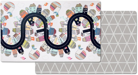 Skip Hop, SKIP HOP Spielmatte Doubleplay Vibrant Village, Skip Hop Spielmatte »Doppelseitige Spielmatte Citylife«