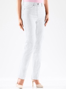 CASUAL LOOKS, Casual Looks Jeans mit festem Bund und Gürtelschlaufen, Casual Looks 5-Pocket-Jeans, (1 tlg.)