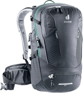 Deuter, Deuter Trans Alpine 24 Rucksack black 2021 Rucksäcke ohne Trinksystem, Deuter Trans Alpine 24 - Wanderrucksack Black 24 L