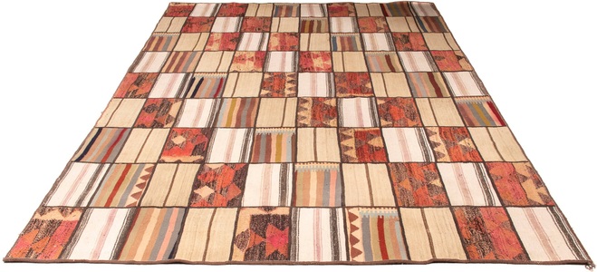 MorgenLand, morgenland Teppich »Patchwork - 300 x 200 cm - mehrfarbig«, rechteckig, 7 mm Höhe, Wohnzimmer, Einzelstück, morgenland Teppich »Patchwork - 300 x 200 cm - mehrfarbig«, rechteckig, 7 mm Höhe, Wohnzimmer, Einzelstück