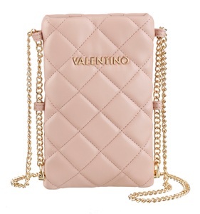 VALENTINO BAGS, VALENTINO BAGS Handytasche, mit modischer Steppung und Umhängekette, 