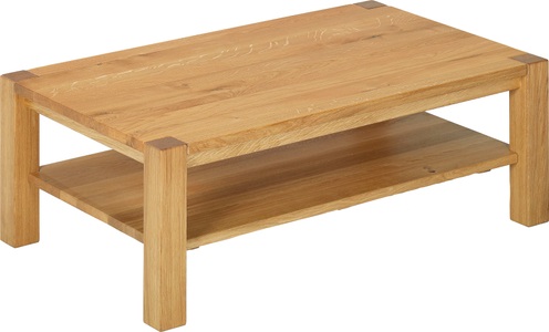 VIERHAUS, Vierhaus Couchtisch »Loda«, Couchtisch, Massivholz, Ablage, 