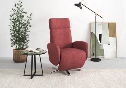 SIT&MORE, sit&more TV-Sessel, wahlweise mit 2 Motoren und Akku und Aufstehhilfe, sit&more TV-Sessel »Grenoble, inkl. Kopfteilverstellung und kabelgebundener Fernbedienung,«, wahlweise mit 2 Motoren und Akku und Aufstehhilfe