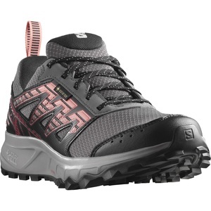 Salomon, Salomon Wanderschuh »WANDER GORE-TEX«, wasserdicht, Salomon Wander Low GTX Trailrunning-Schuh für Damen violett