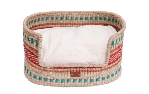 PET & Co., PET & Co. Hundebett Huy - Natur -, Pet & Co. Tierbett »Huy multicolor/ nature«
