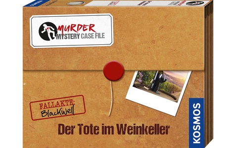 Franckh-Kosmos, Murder Mystery Case File Der Tote im Weinkeller, Kosmos Spiel »Case File - Der Tote im Weinke.«