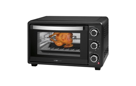 Clatronic, Clatronic MBG 3727 Minibackofen Heißluft-Funktion 25 l, Clatronic MBG 3727 Multi-Backofen Schwarz