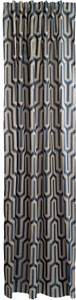 HOMING, HOMING Vorhang »Tiaro«, (1 St.), blickdicht, geometrisch, Wohnzimmer, Schlafzimmer, HOMING Vorhang »Tiaro«, (1 St.), blickdicht, geometrisch, Wohnzimmer, Schlafzimmer