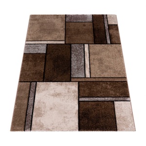Paco Home Teppich »Brilliance 661«, rechteckig, Kurzflor, modernes 3D-Patchwork Design