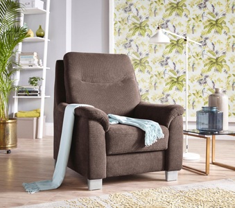 SIT&MORE, sit&more Sessel, sit&more Sessel »Boccaccio«, inklusive Federkern und Kopfteilverstellung