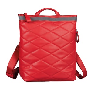 Tom Tailor, TOM TAILOR Rucksack »Mica«, Rucksack mit Rautensteppung aus weich genarbtem Lederimitat, TOM TAILOR Rucksack »Mica«, aus weich genarbtem Lederimitat mit klassischer Rautensteppung