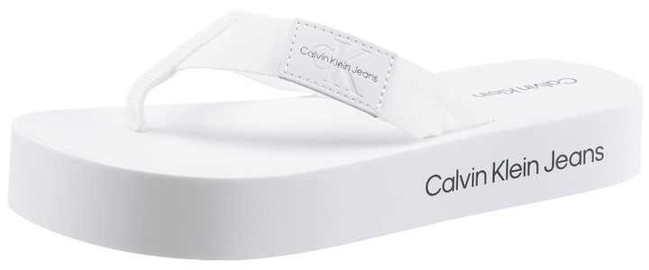 CALVIN KLEIN JEANS, Calvin Klein Jeans Zehentrenner »DAY 1T«, für den Sommer, 