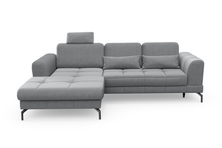 sit&more Ecksofa »Bendigo V«, inklusive Sitztiefenverstellung, Bodenfreiheit 15 cm, wahlweise in 2 unterschiedlichen Fussfarben
