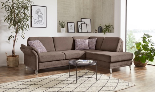 sit&more Ecksofa »Clio V«, wahlweise mit Bettfunktion und Bettkasten, inklusive Federkern