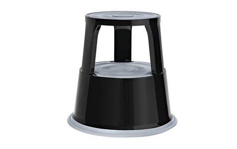 Wedo, WEDO Rollhocker, Wedo Rolltritt, 44cm x 29,5cm x 43,5cm, schwarz, 212101