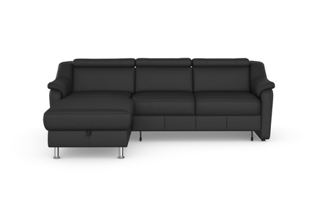 sit&more Ecksofa »Freetown«, inklusive Kopfteilverstellung und komfortablem Federkern, wahlweise mit Bettfunktion und Bettkasten