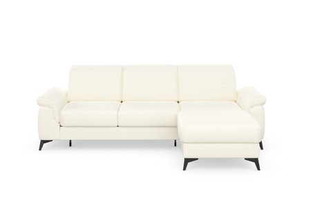 sit&more Ecksofa »Sinatra«, mit Recamiere, optional mit Kopfteilverstellung und Armteilfunktion oder mit Kopfteilverstellung, Armteilfunktion, Bettfunktion und Bettkasten, mattschwarze Metallfüsse