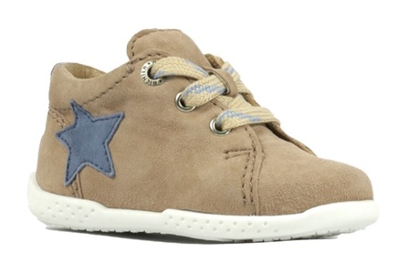 RICHTER, Richter Lauflernschuh »WMS: mittel«, Babyschuh, Schnürschuh, Sneaker mit süssem Stern an der Aussenseite, Richter Lauflernschuh »WMS: mittel«, Babyschuh, Schnürschuh, Sneaker mit süssem Stern an der Aussenseite