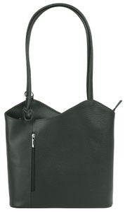CLUTY, Cluty Cityrucksack, echt Leder, Made in Italy, Cluty Cityrucksack, echt Leder, Made in Italy