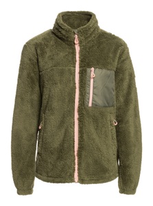ROXY, Roxy Alabama Full ZIP Fleecepullover olive, 