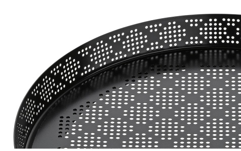 Kaiser, Kaiser Pizzaform ? 28 cm, Farbe, Kaiser Backform »28 cm Schwarz«, (1 St.)