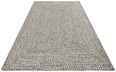 NORTHRUGS Teppich »Trenzado«, rechteckig, Flachgewebe, Hand-Made Look, robust, pflegeleicht