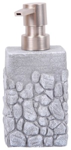 Sanilo, Sanilo Seifenspender »Grey Stone«, mit stabiler und rostfreien Pumpe, Sanilo Seifenspender »Grey Stone«, mit stabiler und rostfreien Pumpe