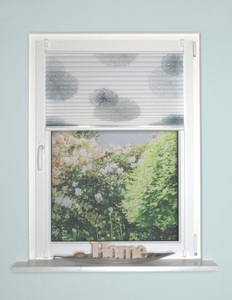 HOME WOHNIDEEN, HOME WOHNIDEEN Plisseerollo »RAWLINS«, mit Hakenaufhängung, halbtransparent, HOME WOHNIDEEN Plisseerollo »RAWLINS«, mit Hakenaufhängung, halbtransparent