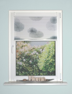 HOME WOHNIDEEN, HOME WOHNIDEEN Plisseerollo »RAWLINS«, mit Hakenaufhängung, halbtransparent, HOME WOHNIDEEN Plisseerollo »RAWLINS«, mit Hakenaufhängung, halbtransparent