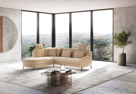sit&more Ecksofa »Soul L-Form«, wahlweise mit Bettfunktion und Bettkasten oder Schubkasten