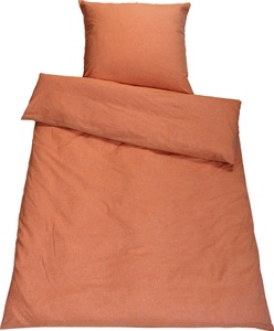 SETEX Bettwäsche »Chambray«, (3 tlg.), in diversen Uni-Tönen