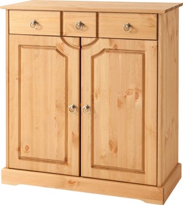 HOME AFFAIRE, Home affaire Kommode »Klera«, Home affaire Kommode »Klera«, Breite 81 cm, aus massiver Kiefer, FSC®-zertifiziert