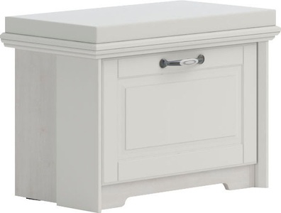 HOME AFFAIRE, Home affaire Schuhbank »Evergreen«, hochwertig UV lackiert, mit Sitzkissen, Soft-Close-Funktion, Home affaire Schuhbank »Evergreen«, hochwertig UV lackiert, mit Sitzkissen, Soft-Close-Funktion