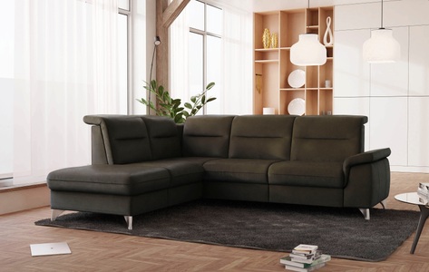 SCHÖNER WOHNEN LAMINAT, SCHÖNER WOHNEN LAMINAT Ecksofa, wahlweise mit motorischer Relaxfunktion, sit&more Ecksofa »Astoria L-Form«, wahlweise mit motorischer Relaxfunktion