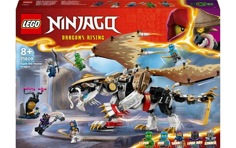 LEGO, 71809 Egalt der Meisterdrache Multicolor, 71809 Ninjago Egalt der Meisterdrache, Konstruktionsspielzeug