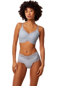 TRIUMPH, Bh Damen Blau 3, Triumph Schalen-BH »Lift Smart P EX«, Strech-Spitze