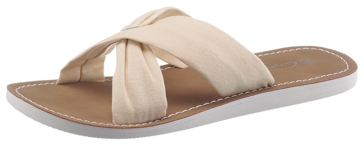 CITY WALK, CITY WALK Pantolette, CITY WALK Pantolette, Sommerschuh, Schlappen mit Kreuzbandage