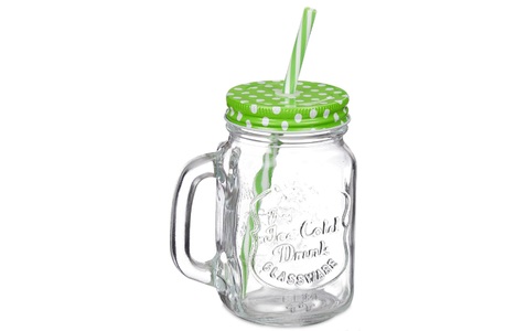 relaxdays, relaxdays Wasserkrug »Summer 500 ml, 8 Stück«
